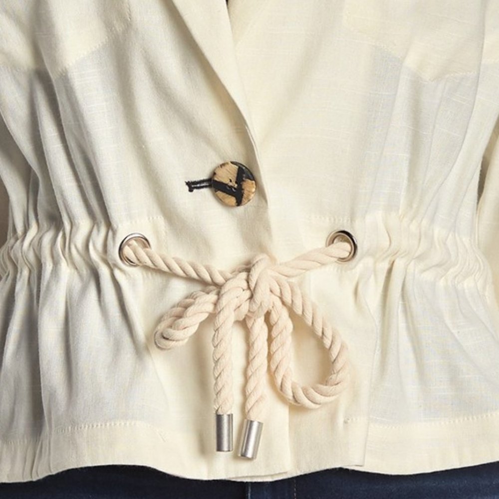 Veronica Beard $595 Magni Linen Blend Jacket NWT - Picture 5 of 7